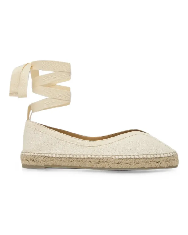 Castañer Kanu CSC Espadrilles mit Schnürung - Nude Nude