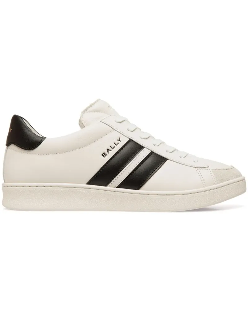 Bally Sneakers mit Streifendetail - Weiß Weiß