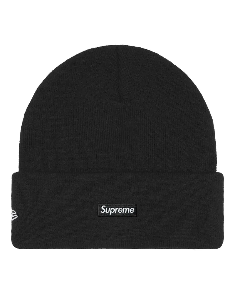 Supreme Being x New Era Beanie mit Logo-Stickerei - Schwarz Schwarz