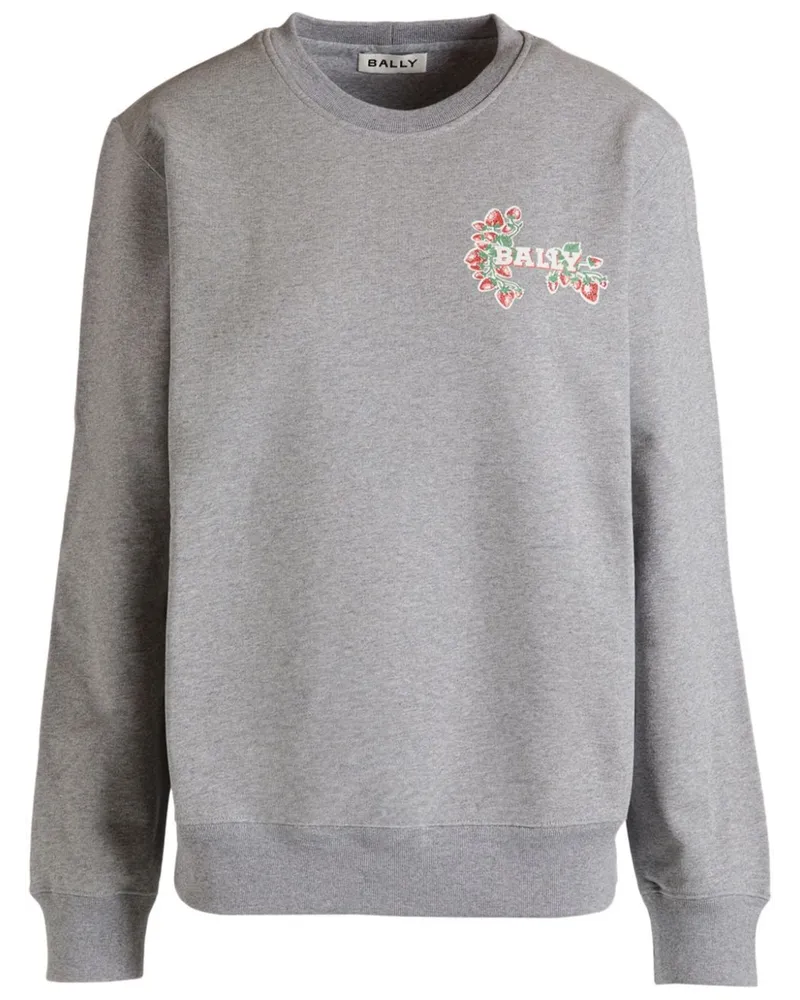 Bally Sweatshirt mit Logo-Print - Grau Grau