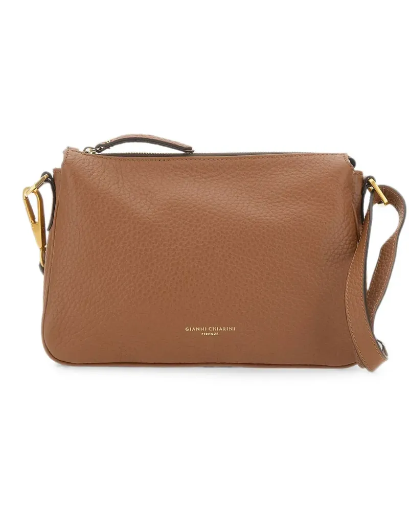 Gianni Chiarini Brooke leather shoulder bag - Braun Braun