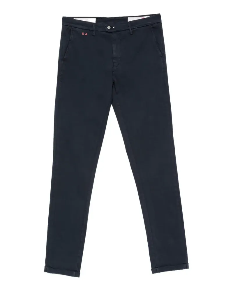 Tramarossa Luis logo-detail trousers - Blau Blau