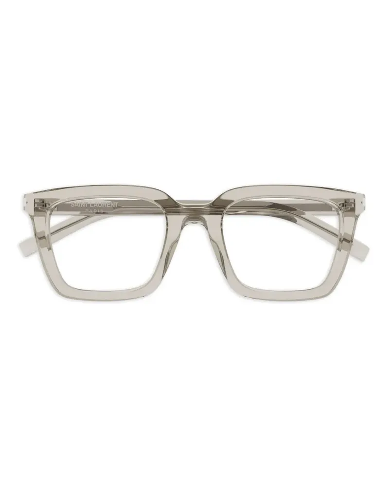 Saint Laurent square-frame glasses - Grau Grau