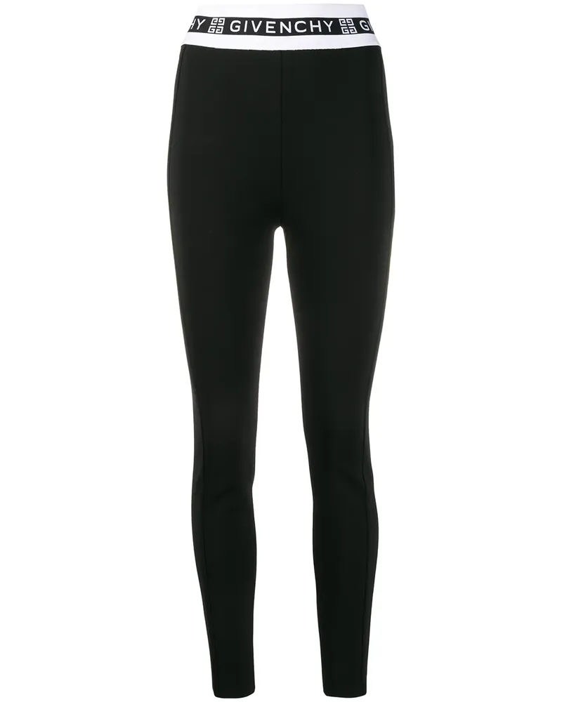 Givenchy Leggings mit Logo - Schwarz Schwarz