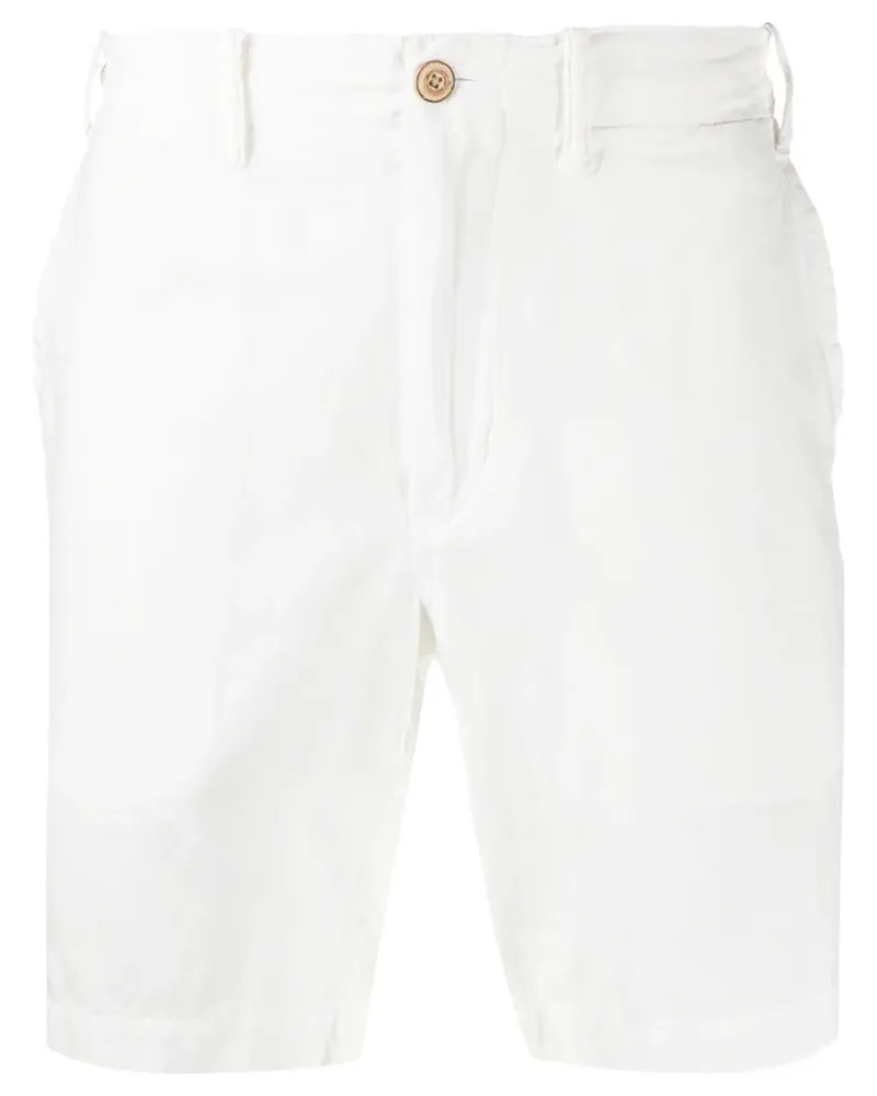 Ralph Lauren Schmale Chino-Shorts - Weiß Weiß