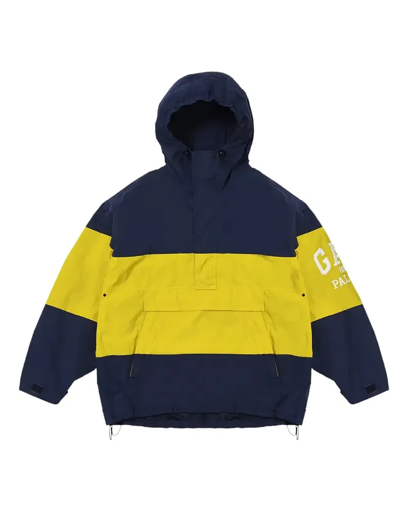 PALACE Kapuzenjacke in Colour-Block-Optik - Blau Blau