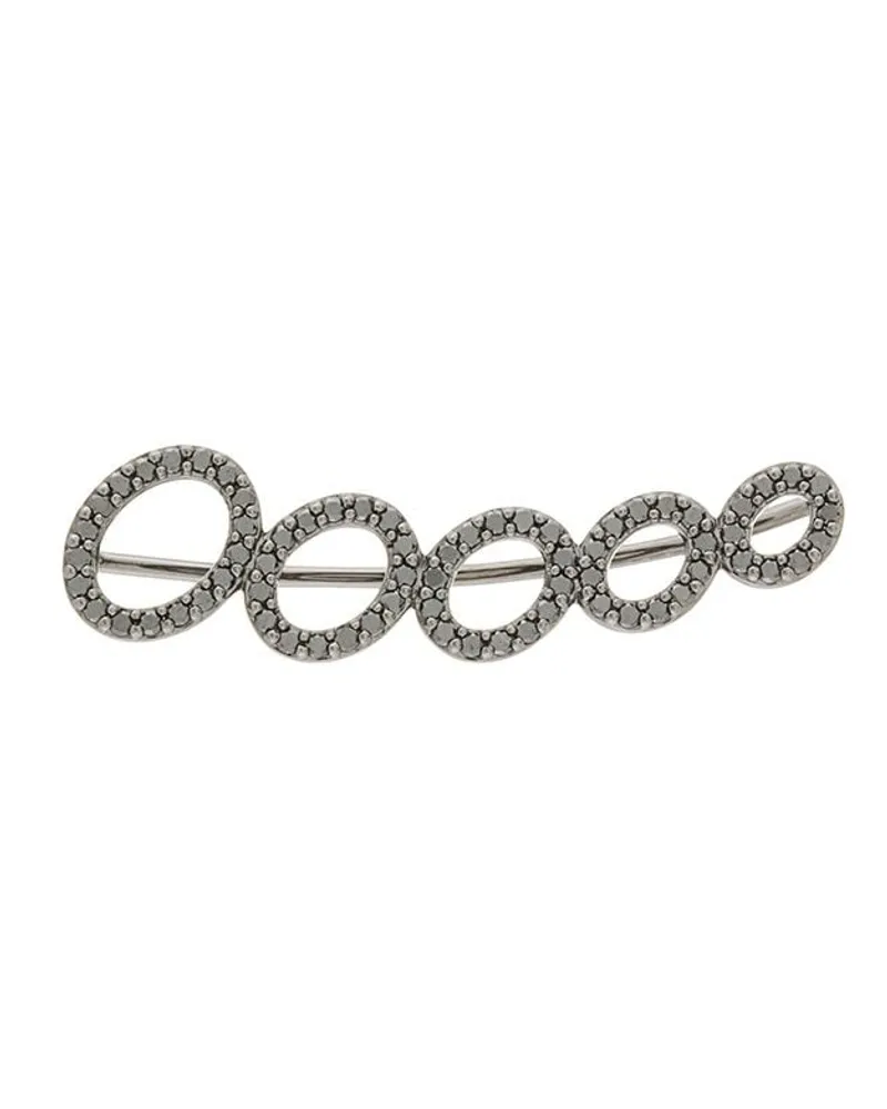 Alinka 18kt 'Cloud' Ear Cuff aus Weißgold Schwarz