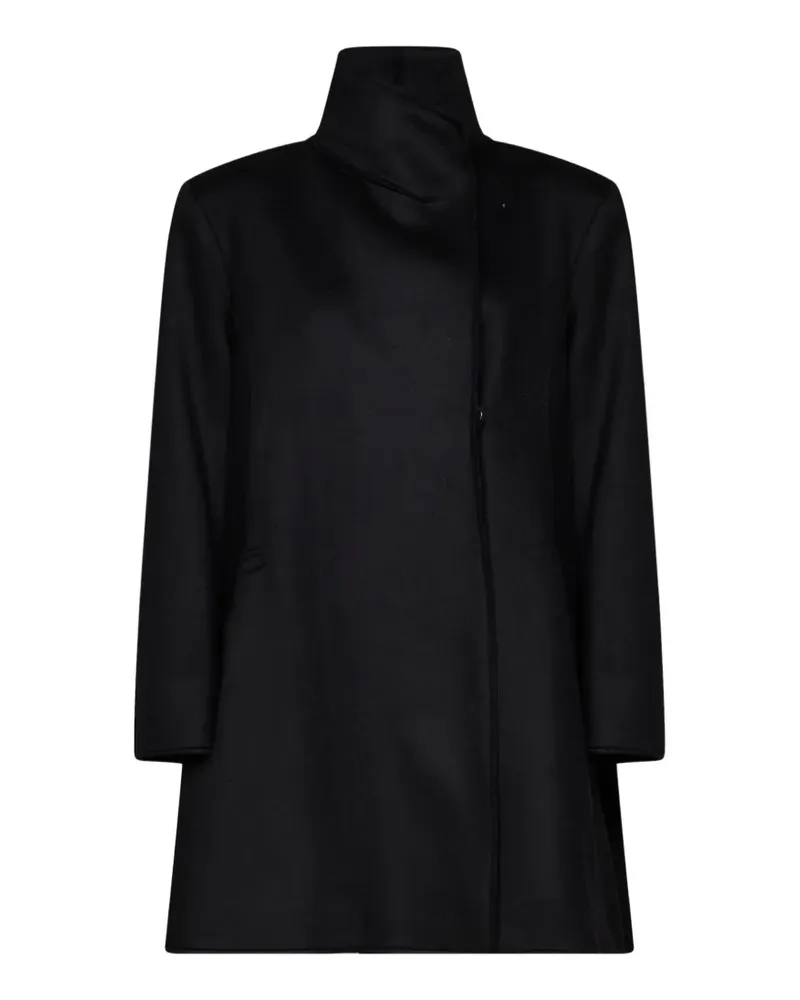 Gianluca Capannolo high-neck coat - Schwarz Schwarz