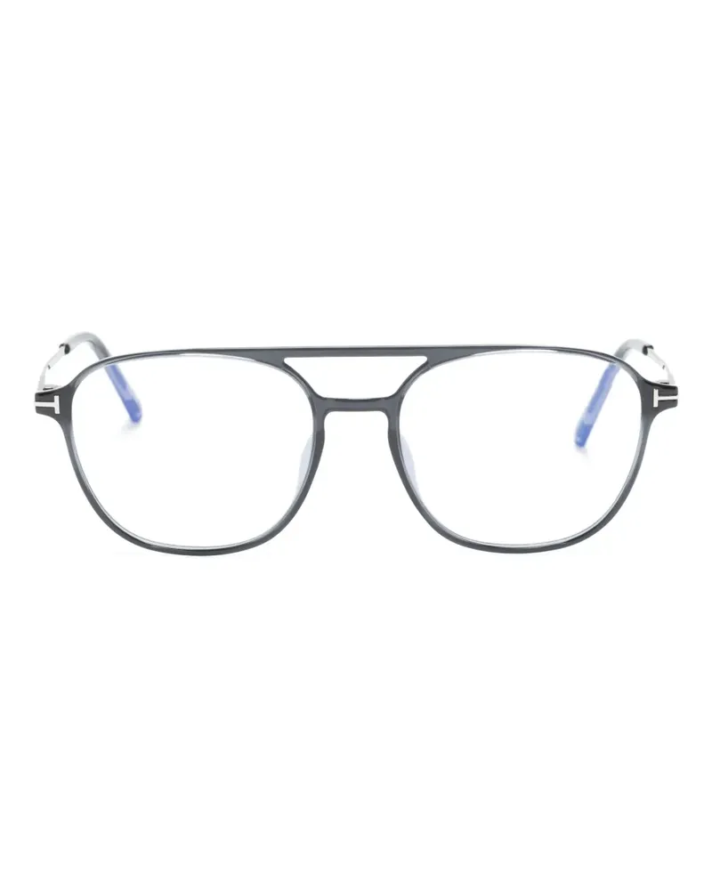 Tom Ford Pilotenbrille aus Acetat - Blau Blau