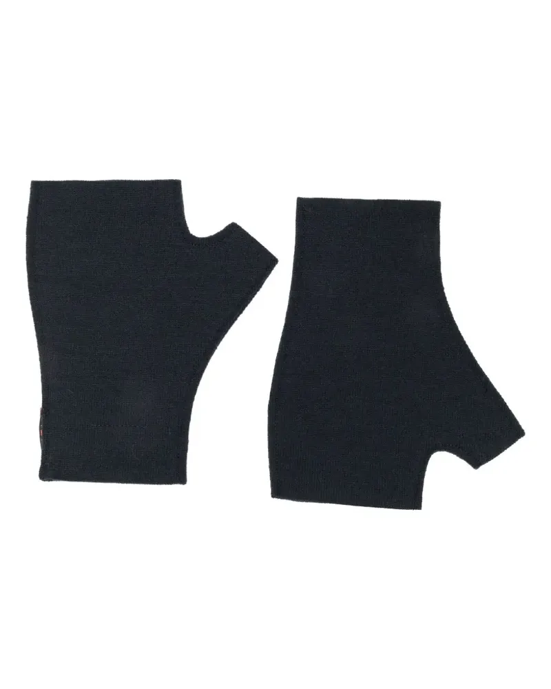 BARENA Fingerlose Handschuhe - Blau Blau
