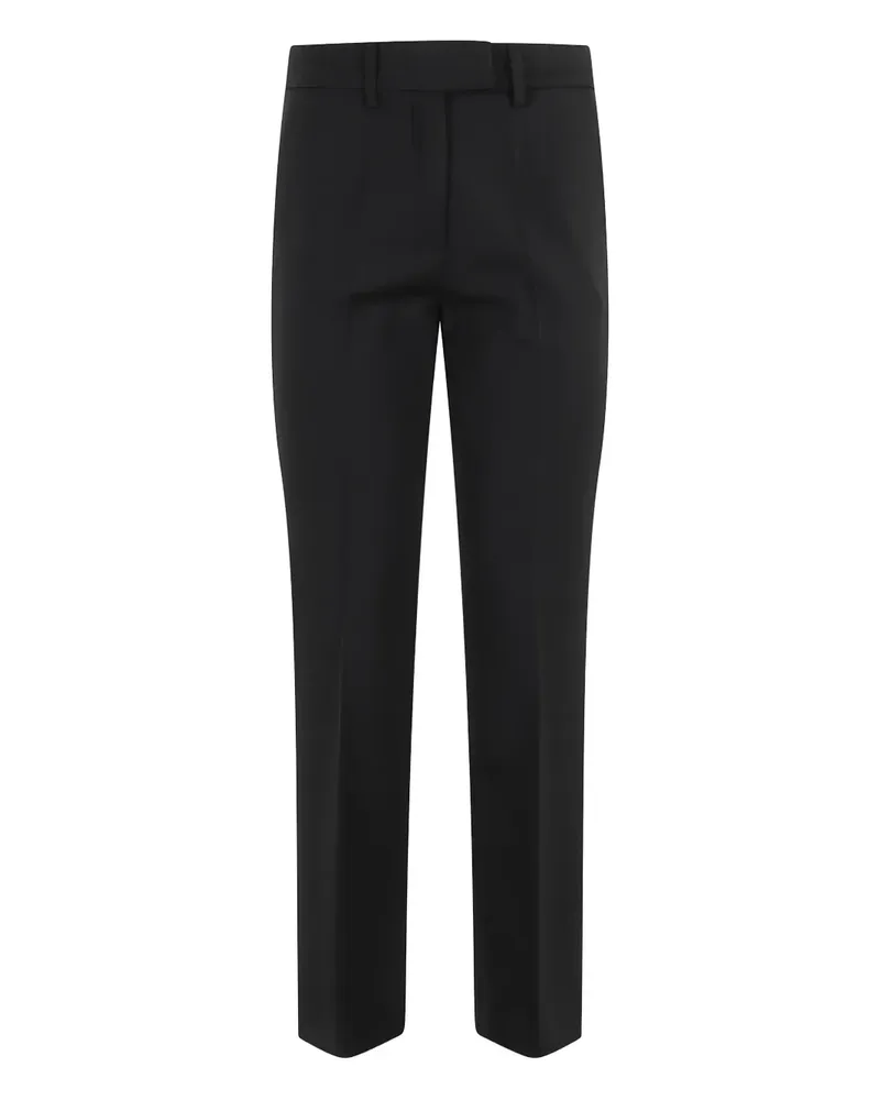 Federica Tosi straight-leg trousers - Schwarz Schwarz
