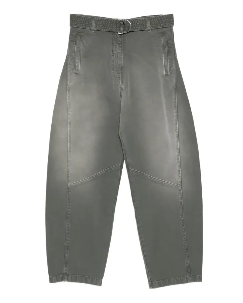 HALFBOY belted trousers - Grün Grün