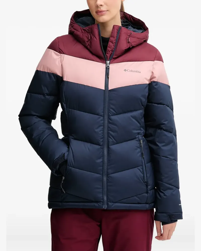 Columbia Sportswear Company logo-print ski jacket - Blau Blau