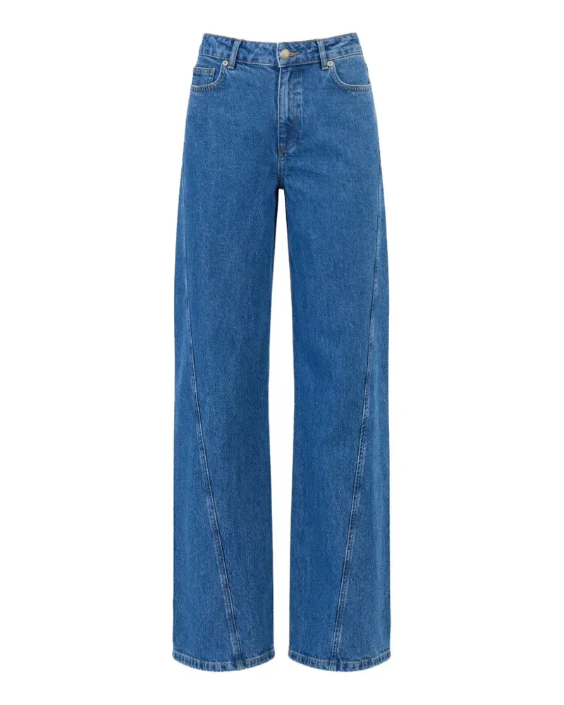 Cinq à Sept Carina Wide-Leg-Jeans - Blau Blau