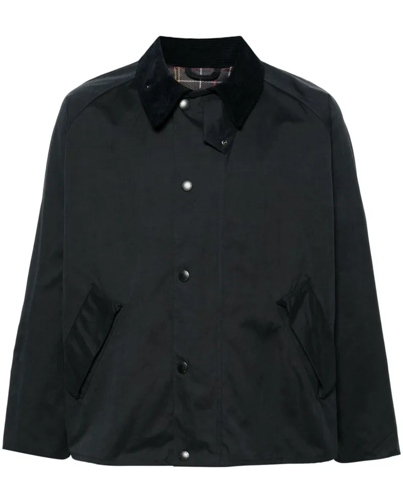 Barbour Transporter Hemdjacke mit Druckknöpfen - Blau Blau