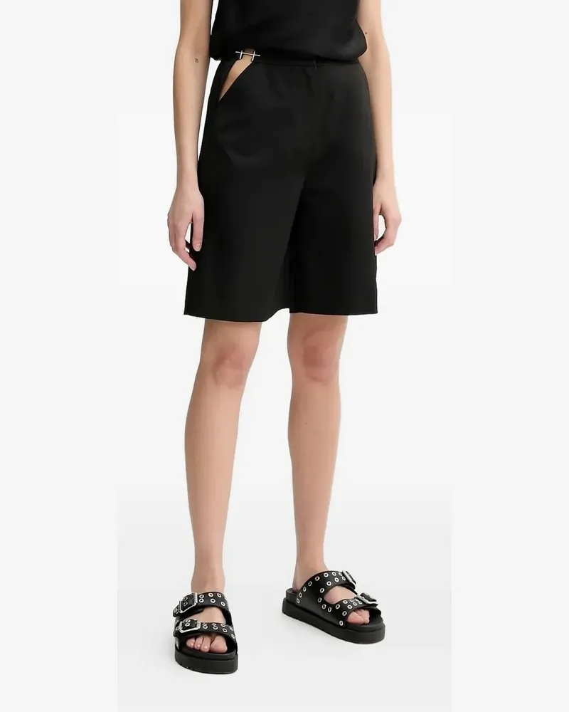Heliot Emil Shorts mit Cut-Out - Schwarz Schwarz