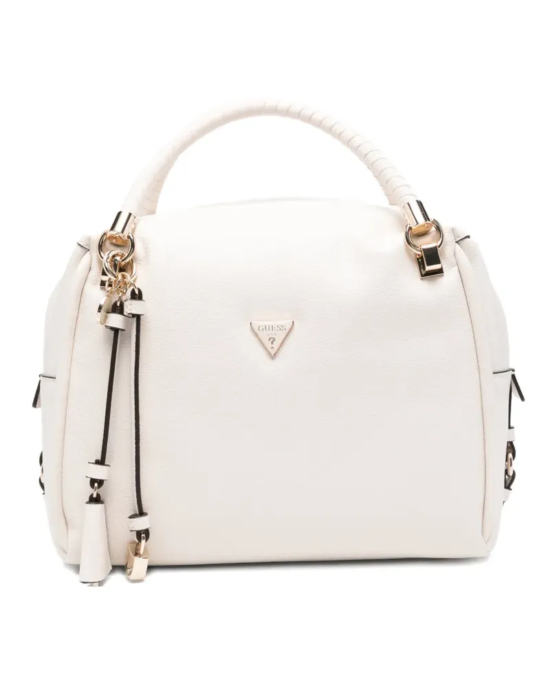 Guess Danya Tote Bag mit Quaste - Weiß Weiß