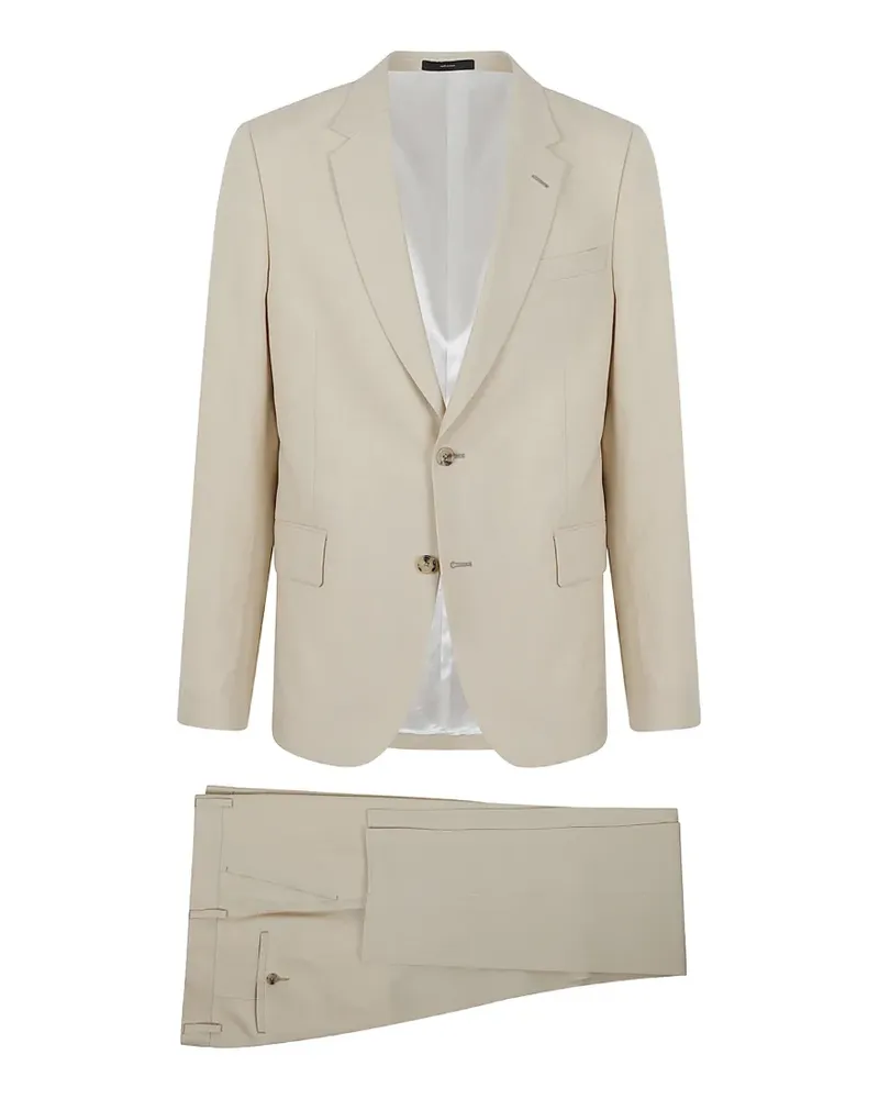 Paul Smith single-breasted notch-lapel suit - Nude Nude