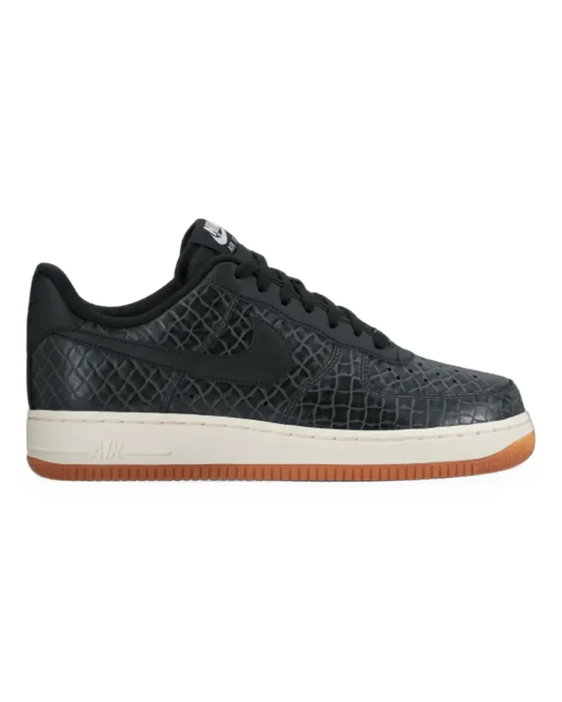 Nike Air Force 1 Low '07 Premium crocodile-effect sneakers - Schwarz Schwarz