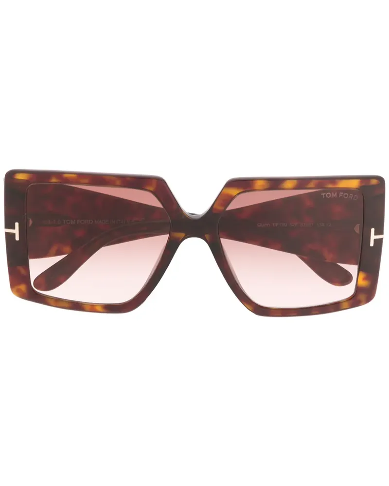 Tom Ford Quinn' Sonnenbrille - Braun Braun