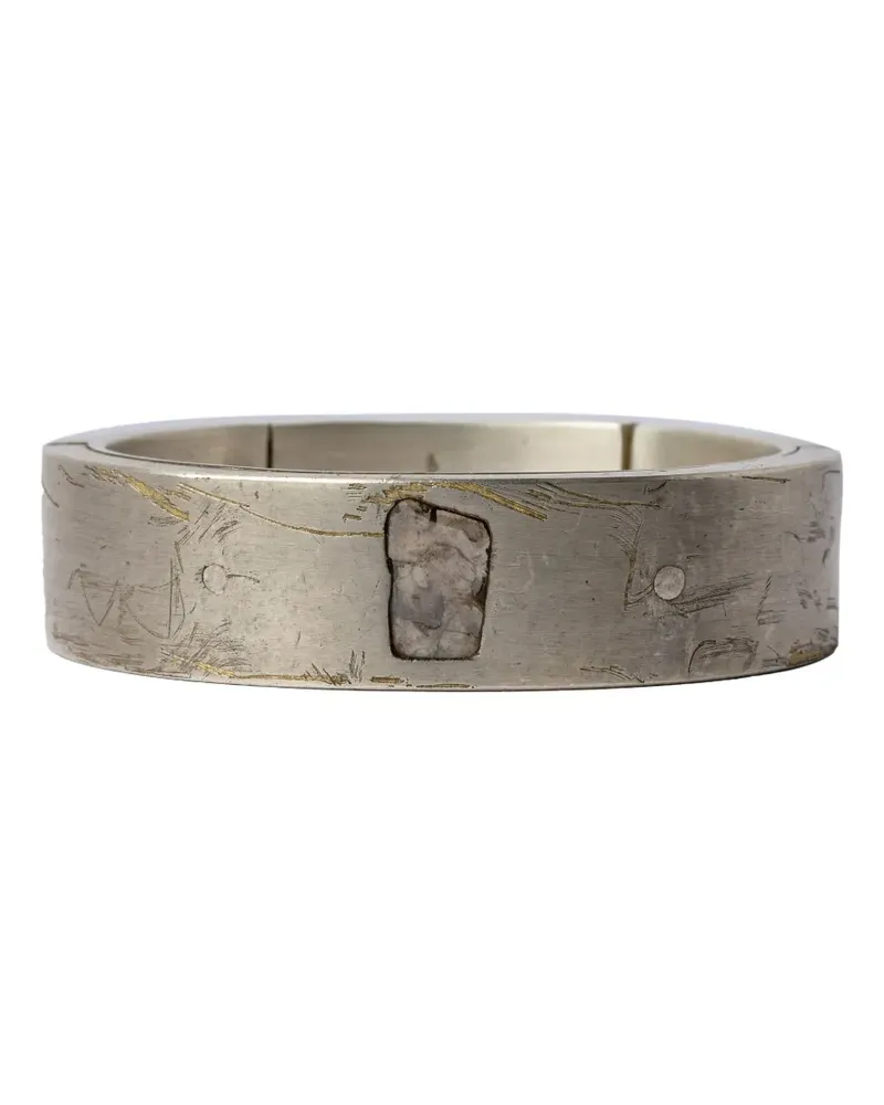 Parts Of Four 18kt vergoldetes Sistema Armband aus Sterlingsilber und Diamanten Silber