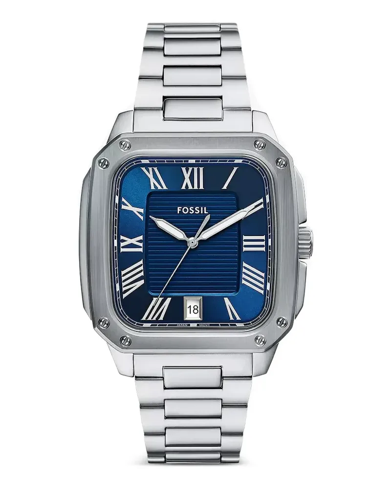 Fossil 42mm Crosby watch - Blau Blau