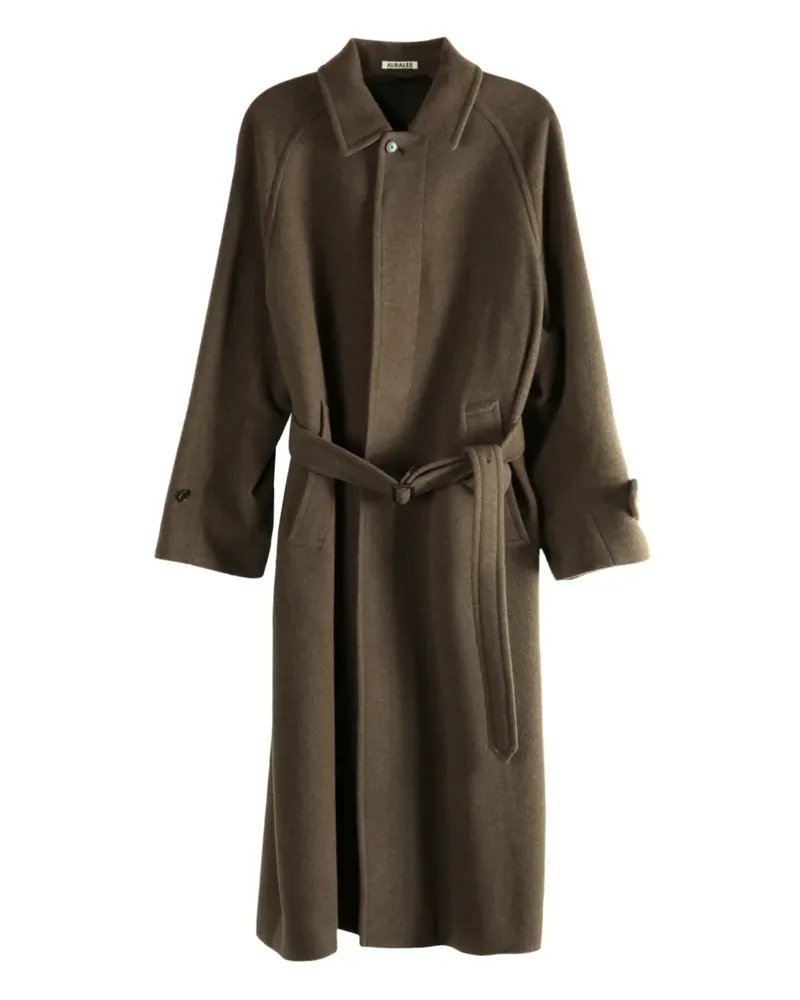 AURALEE Einreihiger Mantel - Braun Braun