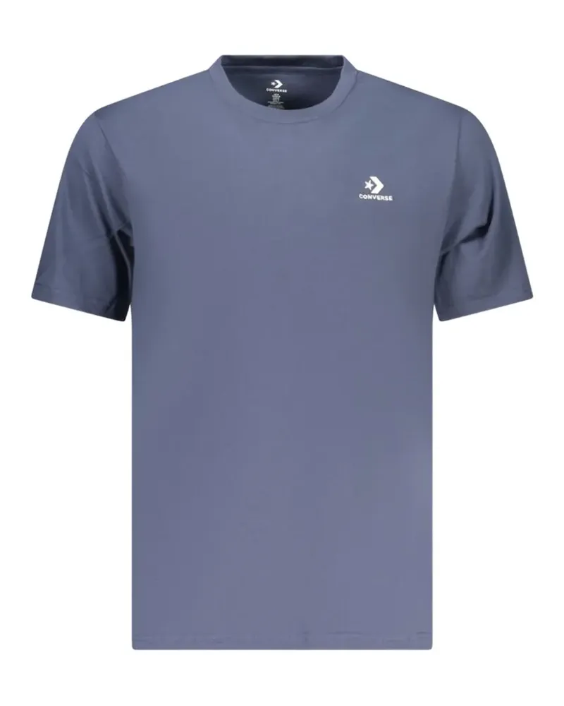 Converse T-Shirt mit Logo-Print - Blau Blau