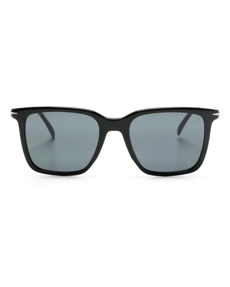 EYEWEAR by DAVID BECKHAM 1130/S Sonnenbrille mit eckigem Gestell Schwarz