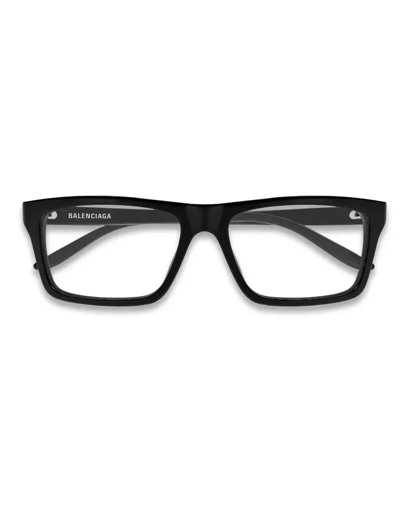 Balenciaga Brille mit eckigem Gestell - Schwarz Schwarz