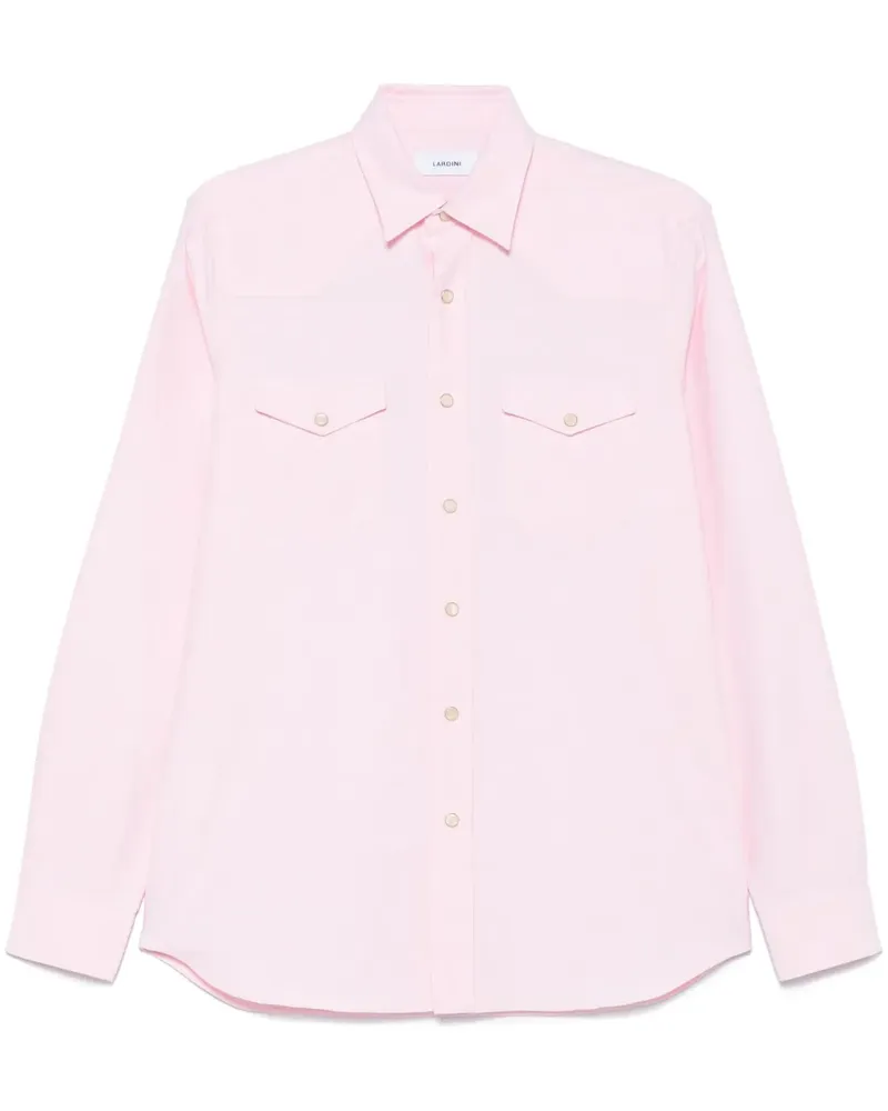 LARDINI Klassisches Hemd Rosa