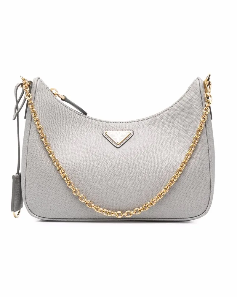 Prada Re-Edition 2005 Schultertasche - Grau Grau