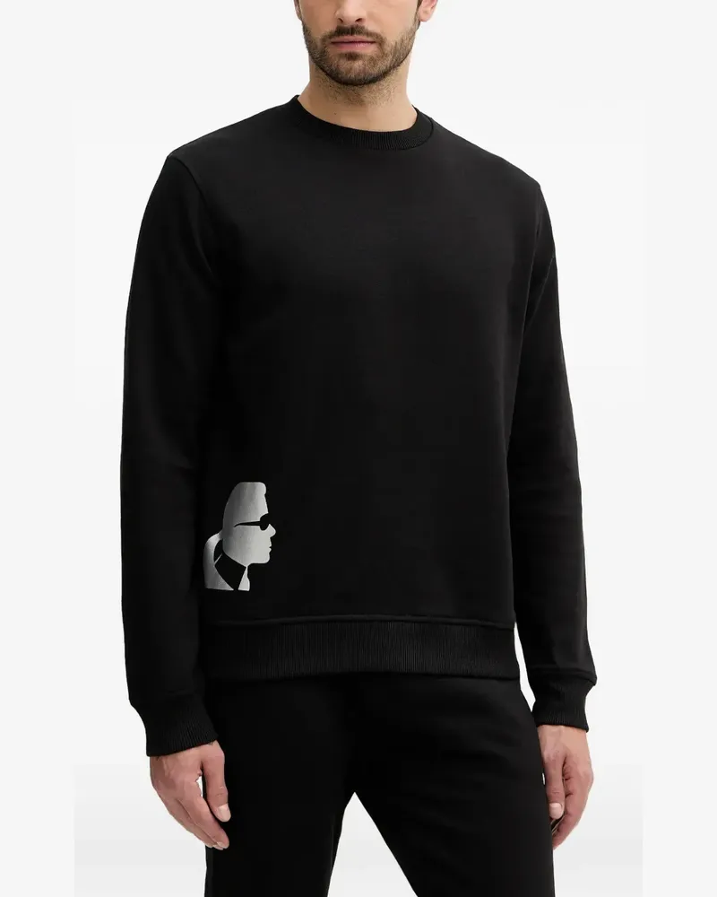 Karl Lagerfeld crew-neck sweatshirt - Schwarz Schwarz