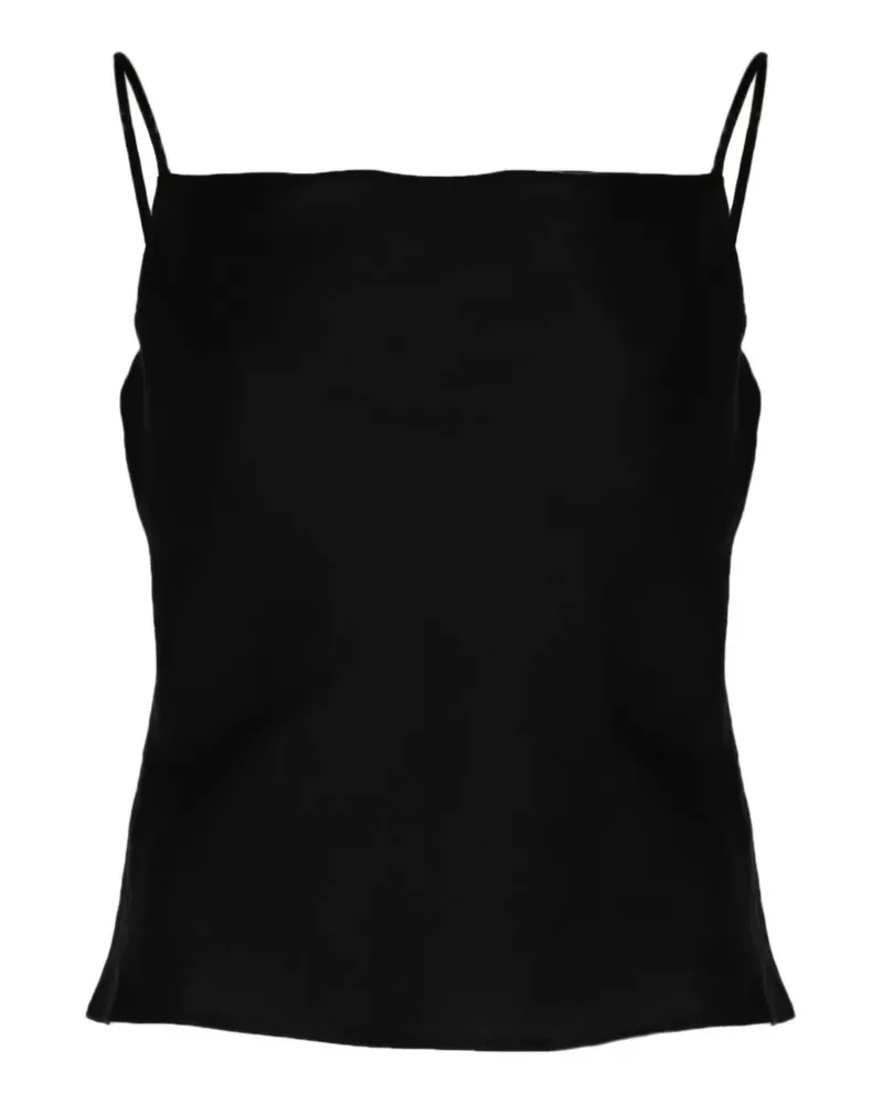 House of Dagmar Waterfall top - Schwarz Schwarz