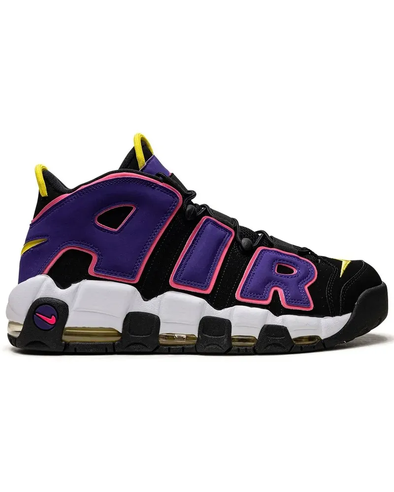 Nike Air More Uptempo High-Top-Sneakers - Schwarz Schwarz