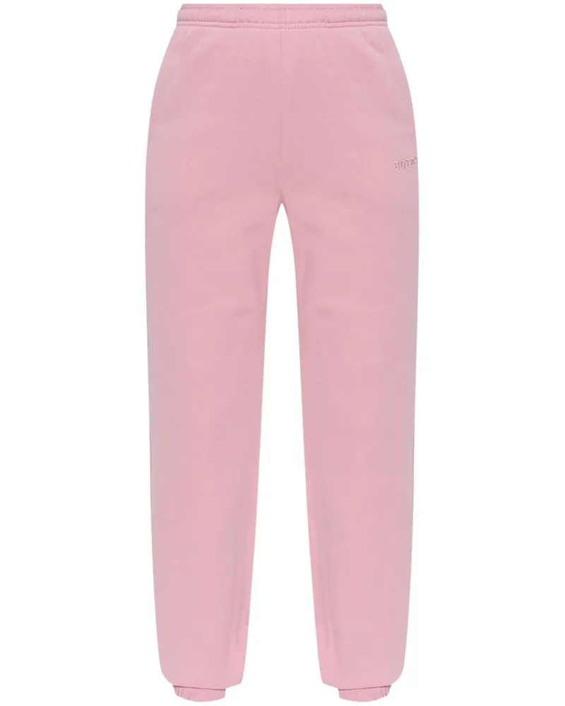 ROTATE Birger Christensen Jogginghose mit Logo-Stickerei - Rosa Rosa