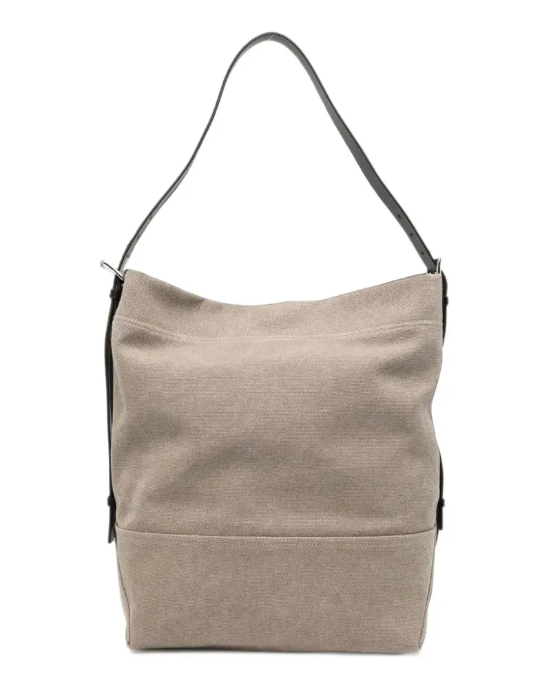 Christophe Lemaire belted tote bag - Nude Nude