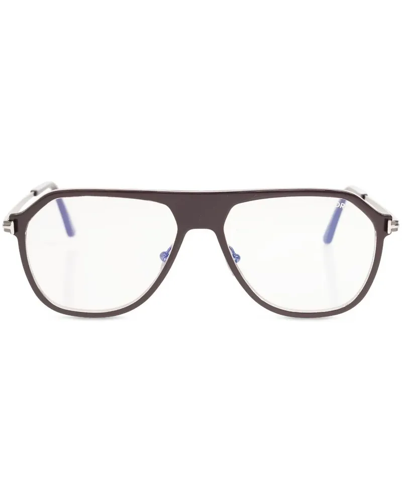 Tom Ford Klassische Pilotenbrille - Braun Braun