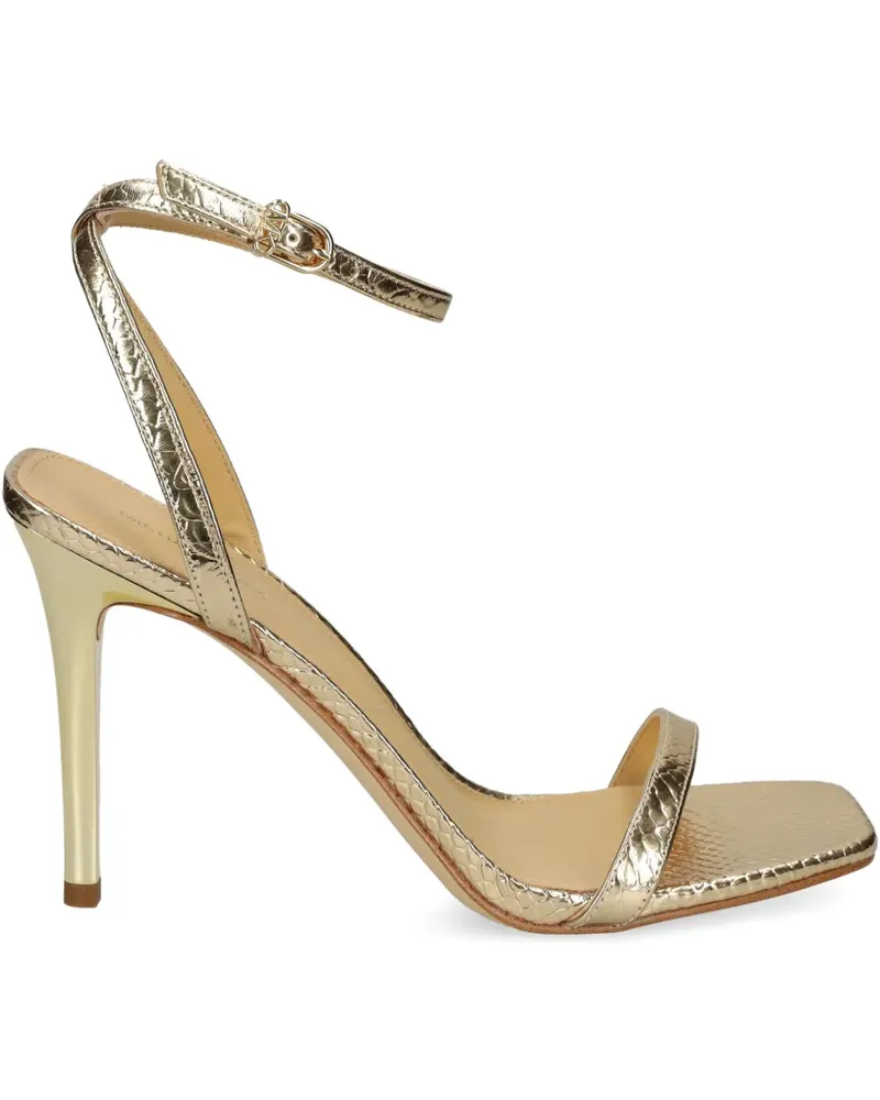 Michael Kors Liana Sandalen im Metallic-Look 100mm - Gold Gold