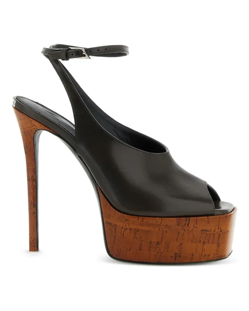 ATTICO Ornella Plateau-Sandalen - Grün Grün