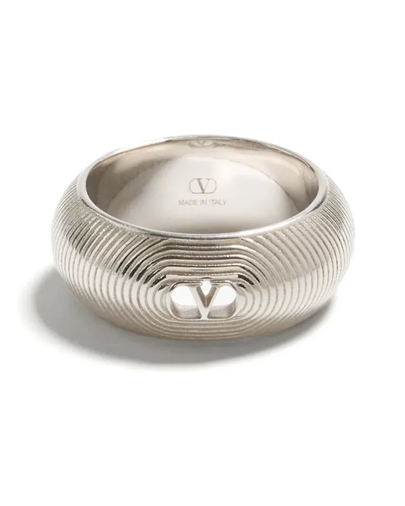 Valentino Garavani Ovalette Ring - Silber Silber