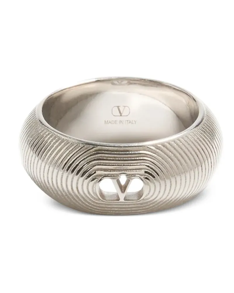 Valentino Garavani Ovalette Ring - Silber Silber