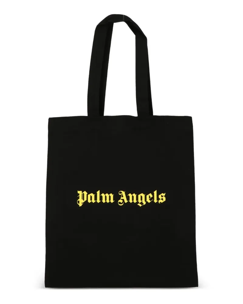 Palm Angels x Francesco Ragazzi logo-print tote bag - Schwarz Schwarz
