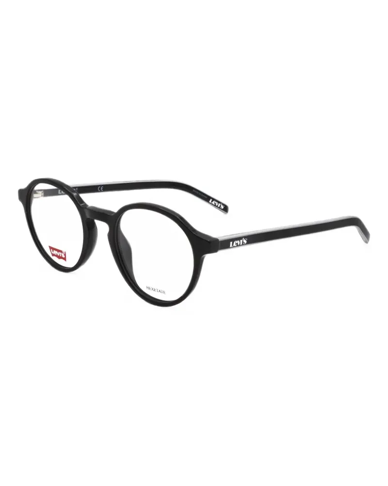 Levi's round-frame glasses - Schwarz Schwarz