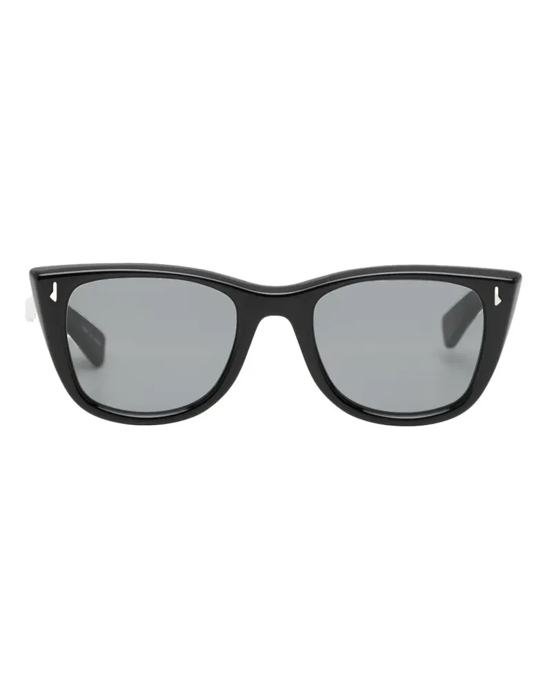 Doublet Sonnenbrille mit eckigem Gestell - Schwarz Schwarz
