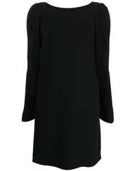 N° 21 Maxikleid mit Falten Schwarz