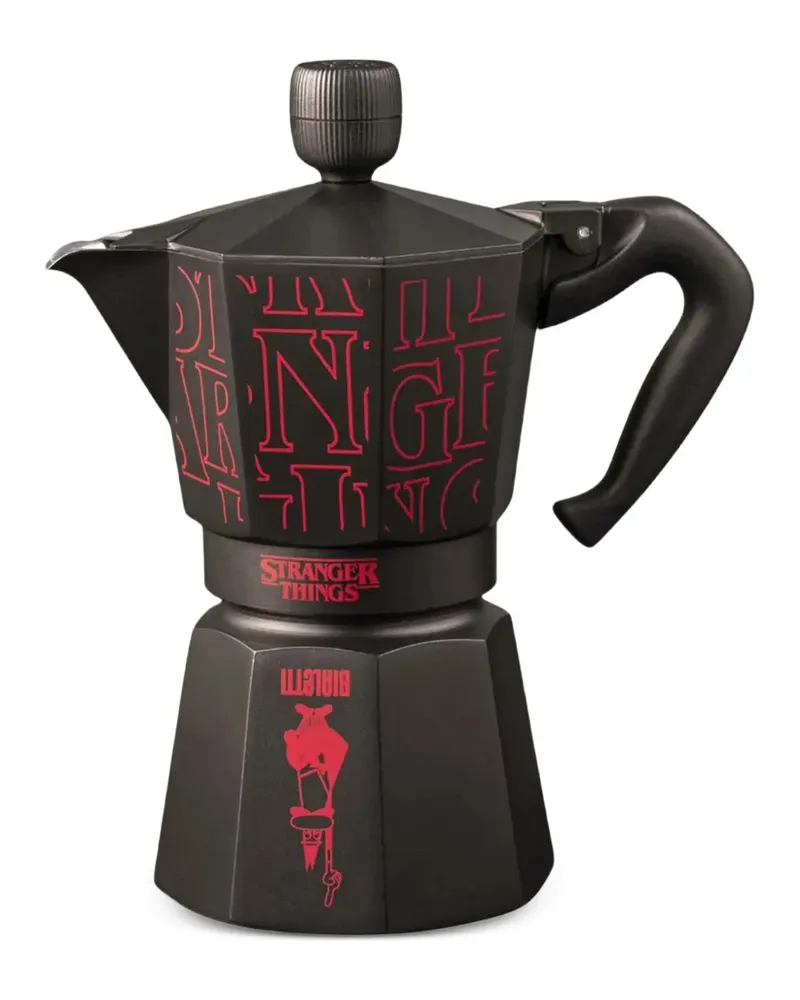 Bialetti x Netflix Stranger Things Kaffeekocher - Schwarz Schwarz