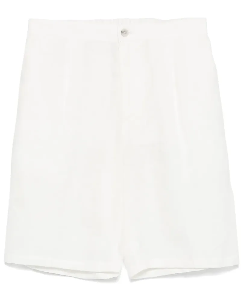 Hevò Shorts aus Leinen - Weiß Weiß