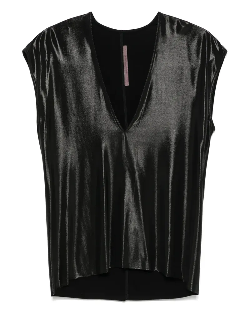 Rick Owens Lilies Dylan Oberteil - Schwarz Schwarz