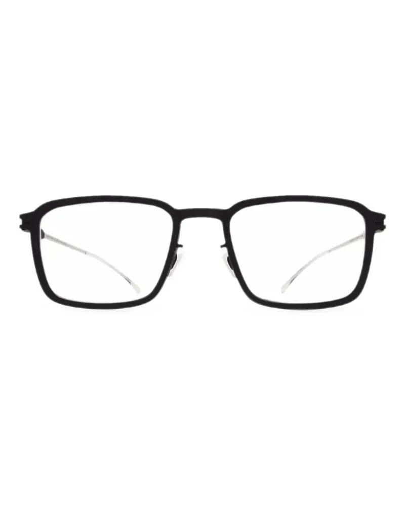 Mykita Brille mit eckigem Gestell - Schwarz Schwarz